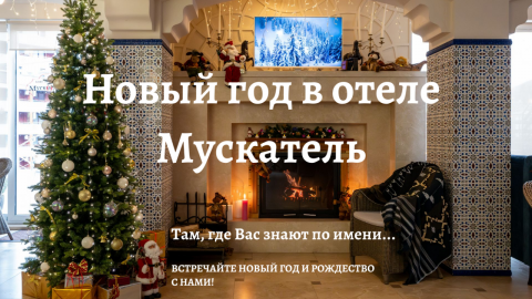 Новый год в отеле Мускатель! 3-я ночь за полцены!